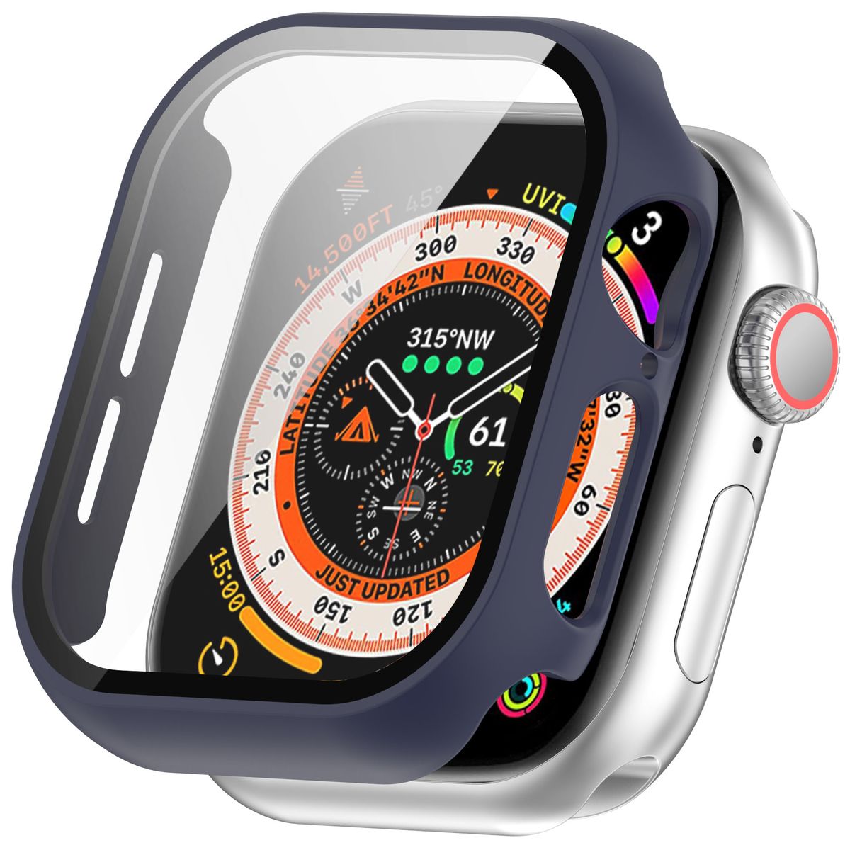 Etui Bizon Case Watch Adamo przedstawione od boku